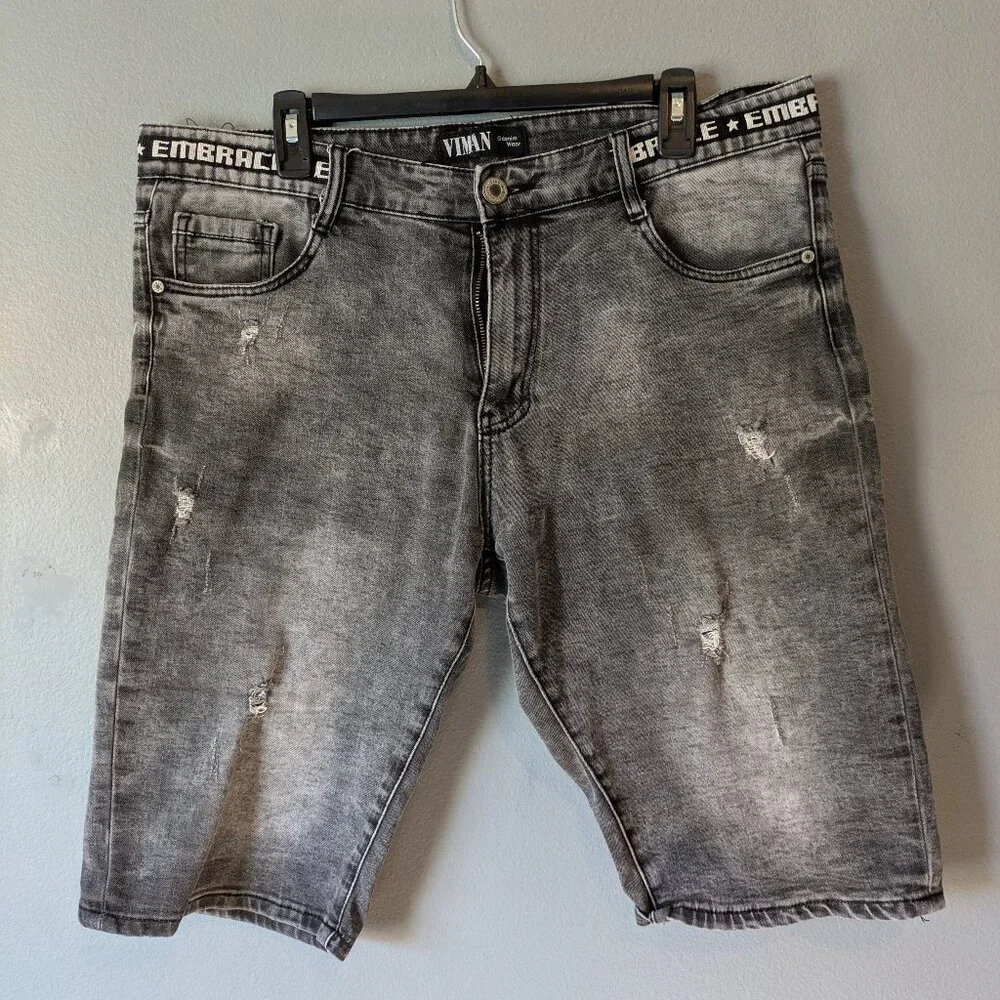 Black Men's Shorts Waist 36 - Picture 1 of 12
